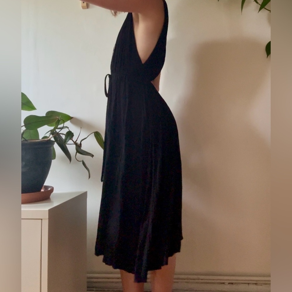 Vintage François Beauregard Midi Dress – ( Size M - ajustable) - Picture 3 of 8